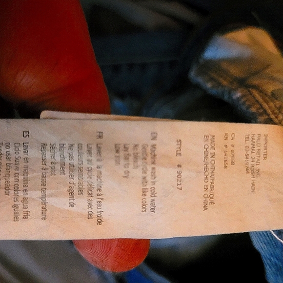 Wax Jean Butt, I love you  Size 9 - Picture 5 of 5